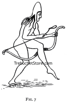 Fig. 7. - Similar bow when reversed sufficiently to fit its bow-string.