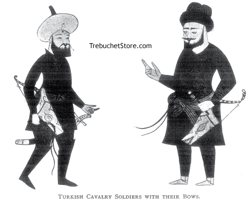 Turkish Cavalry Soldiers with Their Bows.